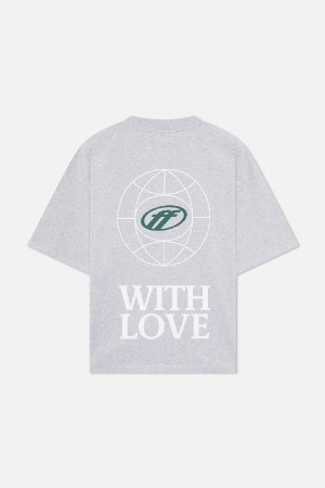 Scuffers 7 Logo T-Shirts Grey | WIZHOBK-91