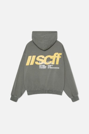 Scuffers Globally Hoodies Green | CLVDHOM-12