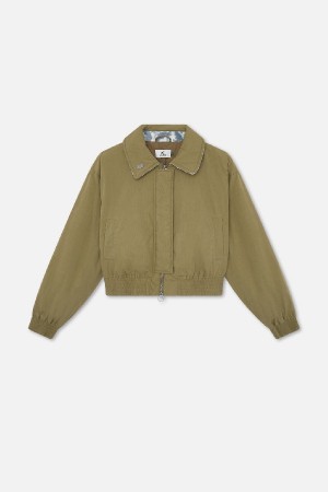 Scuffers Harrington Jacket Green | JYUQBRH-71