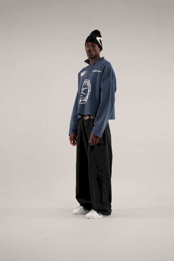 Scuffers CLG Polo Long Polo Blue | QMBTIVC-50