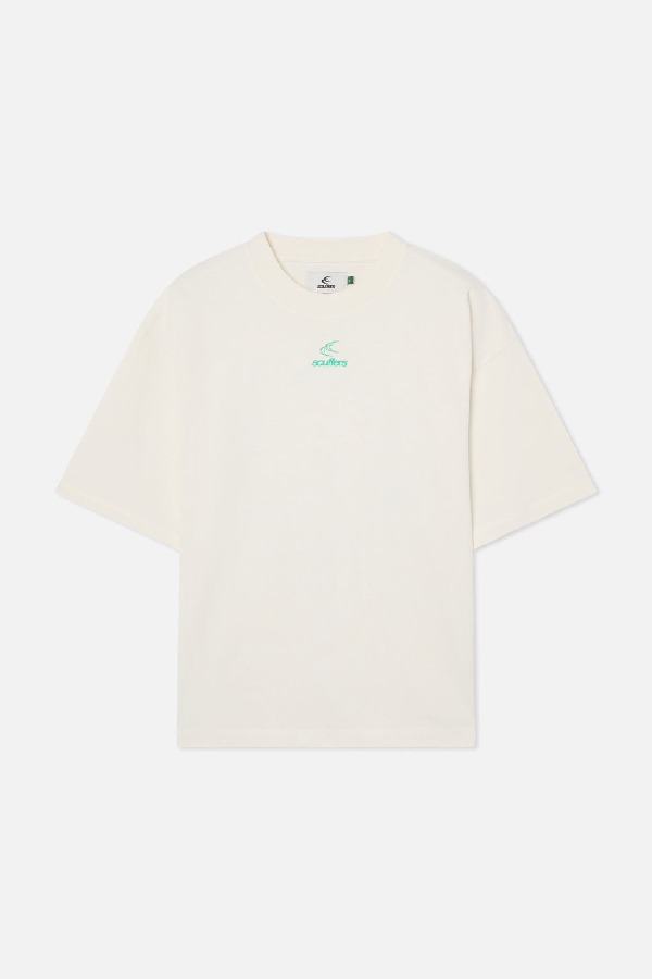 Scuffers CLG T-Shirts Ecru | ZSVLINH-95