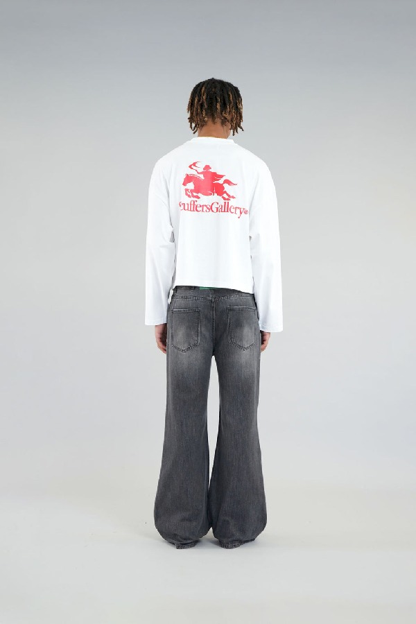 Scuffers Emblem Longsleeve Long sleeve White | JXNGQKW-67