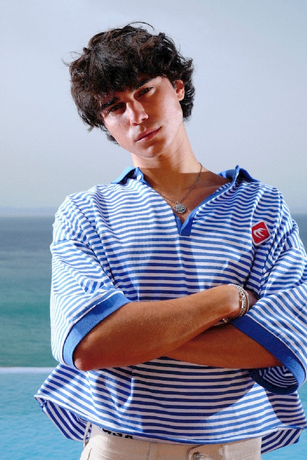 Scuffers Heritage Polo Blue | JHKWIVN-49