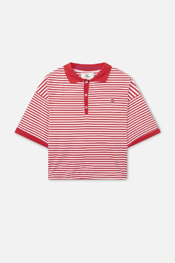 Scuffers Heritage Polo Red | VWBTZCA-61