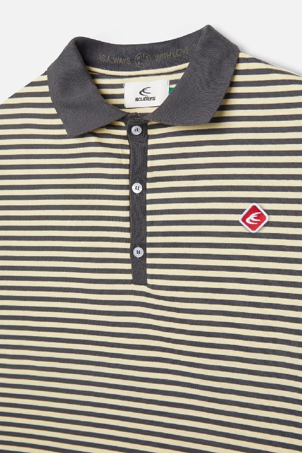 Scuffers Heritage Polo Yellow | YNEJIWV-59