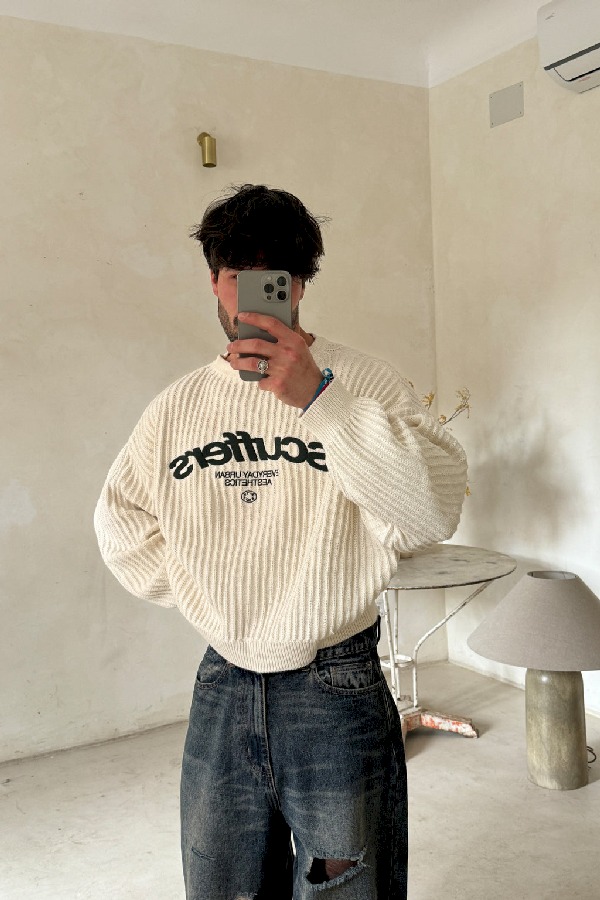 Scuffers Iconic Jersey Ecru | EBUTGQH-45