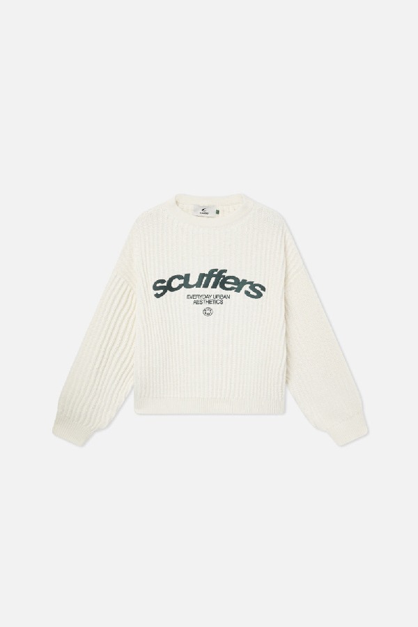 Scuffers Iconic Jersey Ecru | EBUTGQH-45