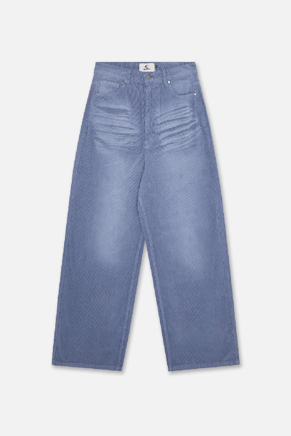Scuffers Jumbo Corduroy Pants Blue | DOJCGEA-28