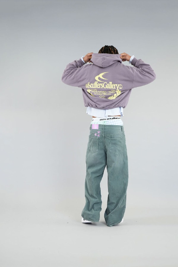 Scuffers Jumbo Corduroy Pants Grey | YNRBJET-62