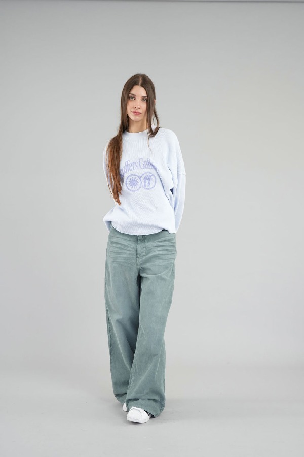 Scuffers Jumbo Corduroy Pants Grey | YNRBJET-62