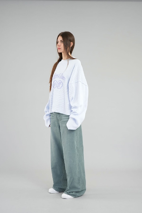 Scuffers Jumbo Corduroy Pants Grey | YNRBJET-62