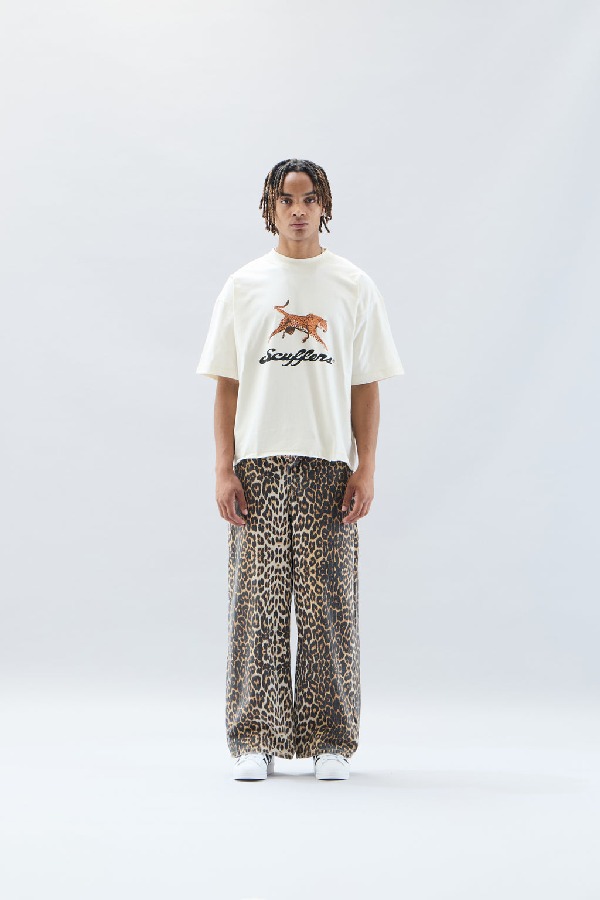Scuffers Leopard Jumbo Pants Pants | NUVMZRL-18