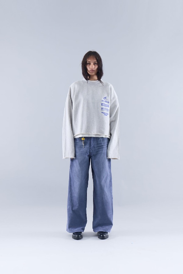 Scuffers Nascar Sweatshirts Grey | IUWBJVG-86