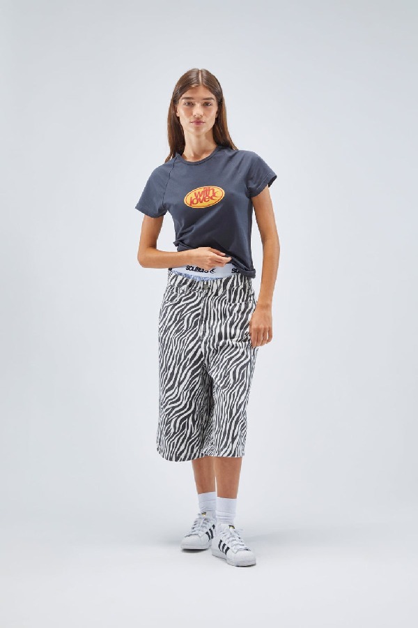 Scuffers New Love Top T-Shirts Navy | EGUFZNP-80
