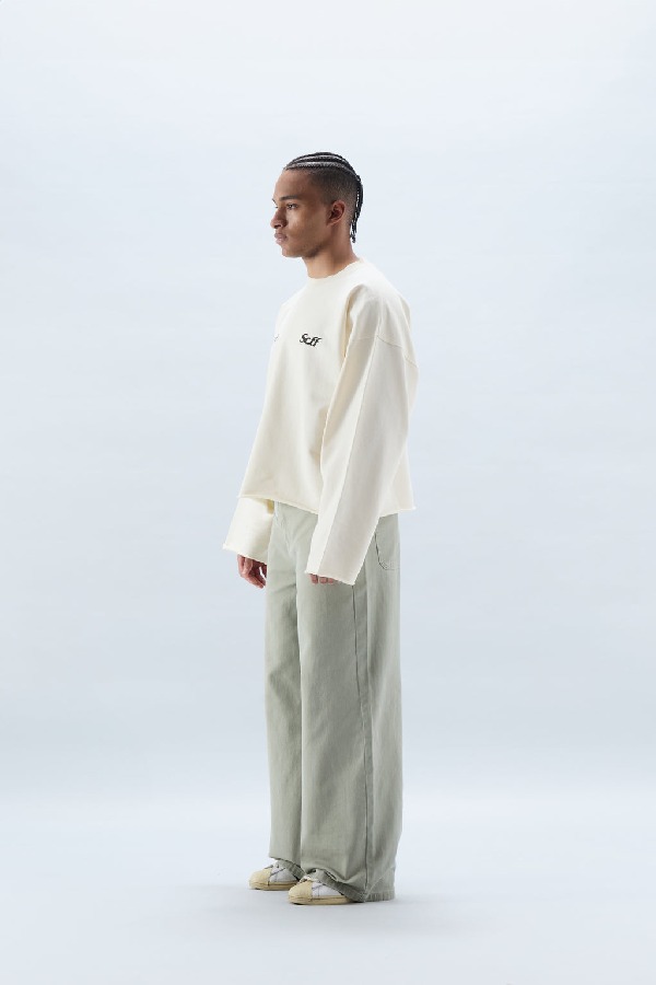 Scuffers SCFF Crewneck Ecru | YZHMBKG-75