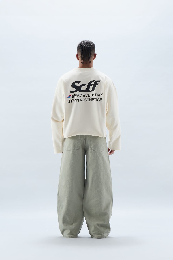 Scuffers SCFF Crewneck Ecru | YZHMBKG-75