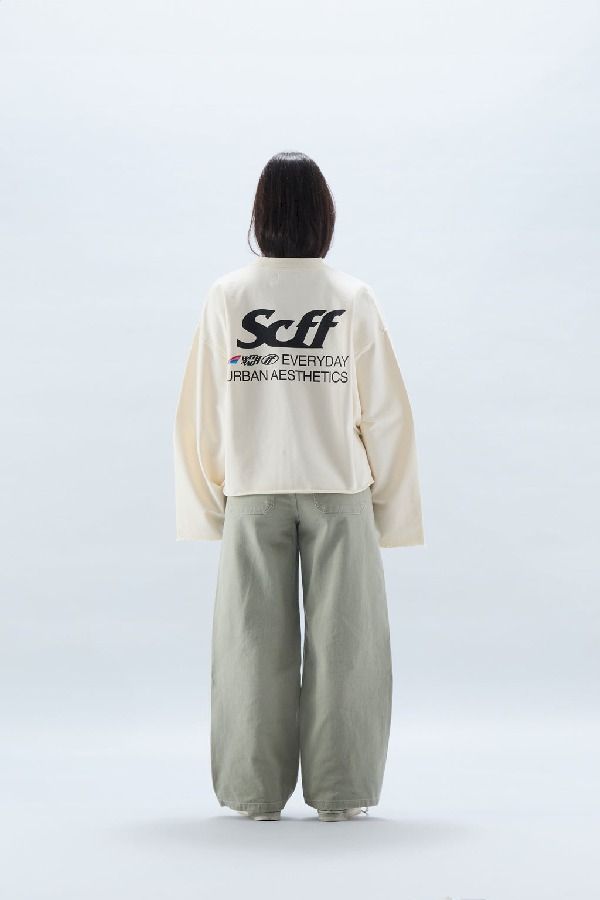 Scuffers SCFF Crewneck Ecru | YZHMBKG-75