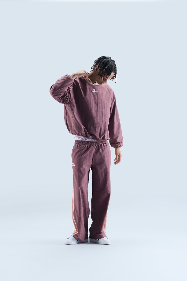 Scuffers Sports Tech Crewneck Burgundy | RFWMZTA-81