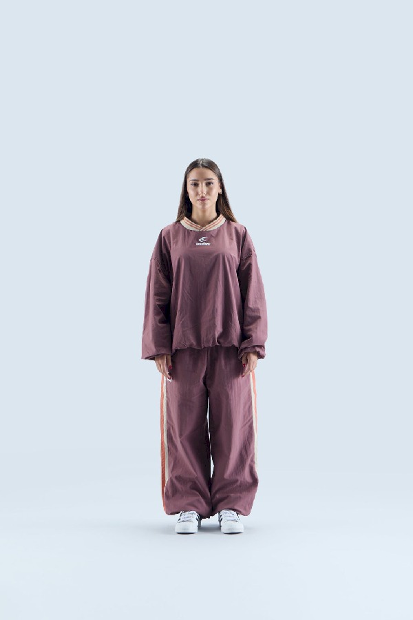 Scuffers Sports Tech Crewneck Burgundy | RFWMZTA-81