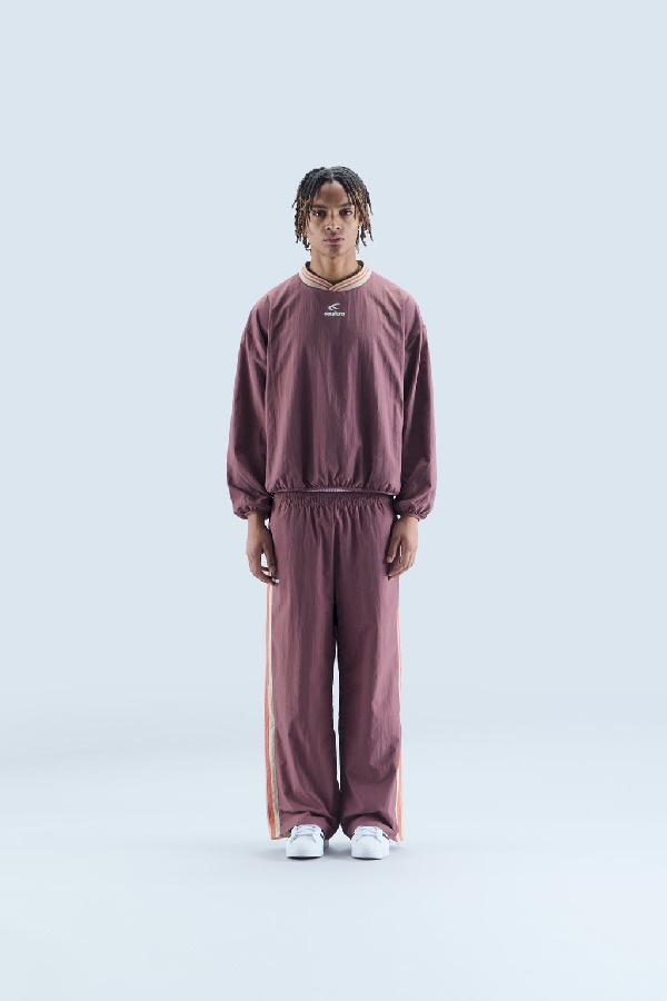 Scuffers Sports Tech Crewneck Burgundy | RFWMZTA-81