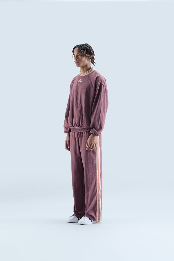 Scuffers Sports Tech Crewneck Burgundy | RFWMZTA-81