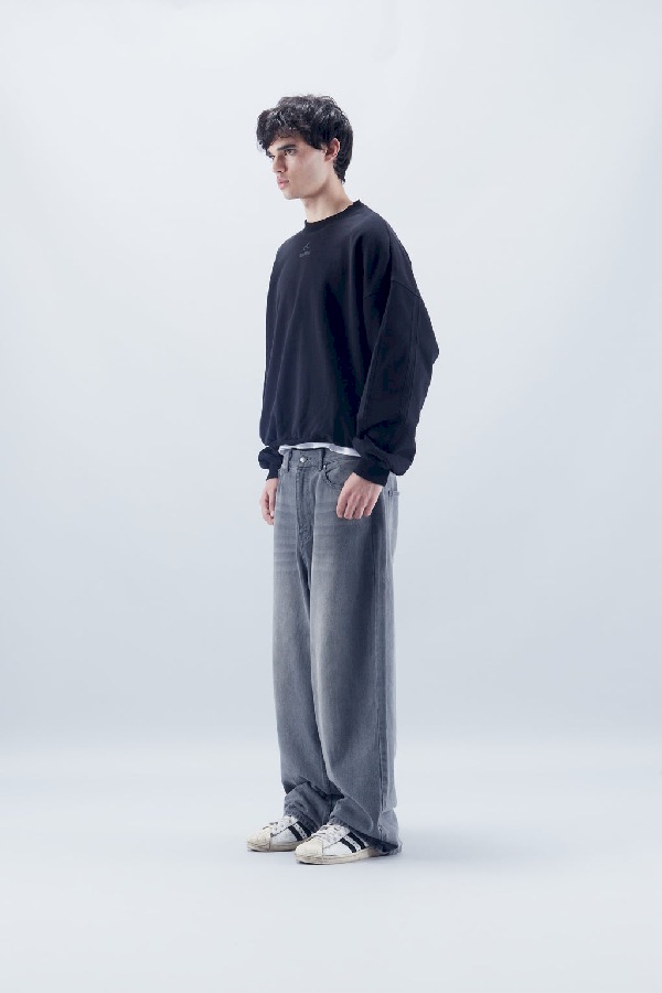 Scuffers Stripes Crewneck Dark | WCUQXRG-02