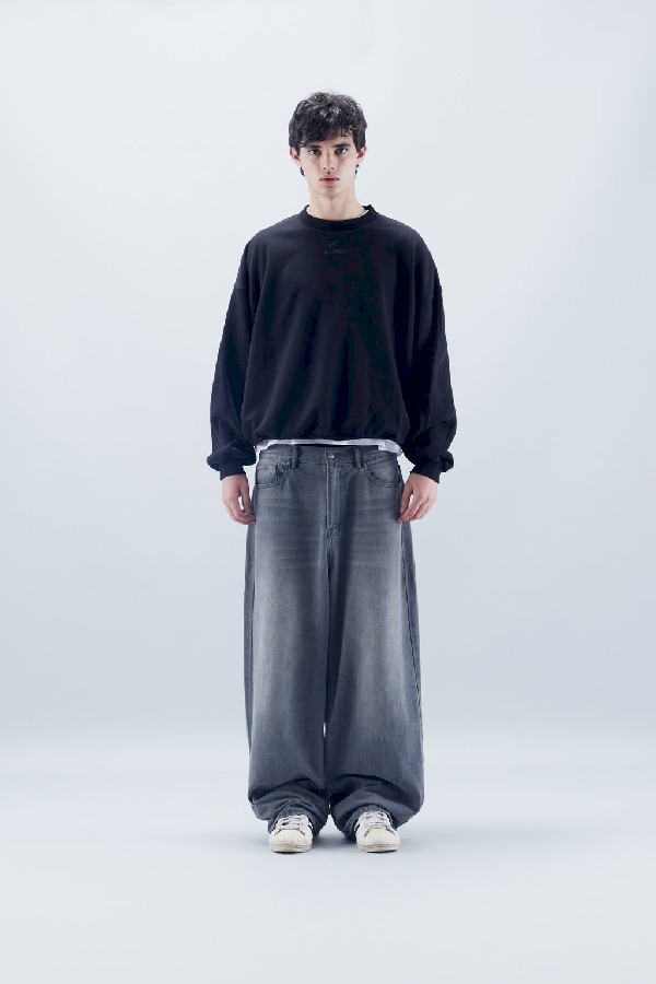 Scuffers Stripes Crewneck Dark | WCUQXRG-02
