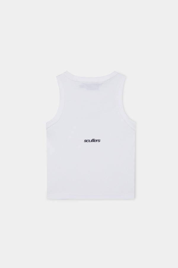 Scuffers With Love Tank Top White | ACYQFBP-87
